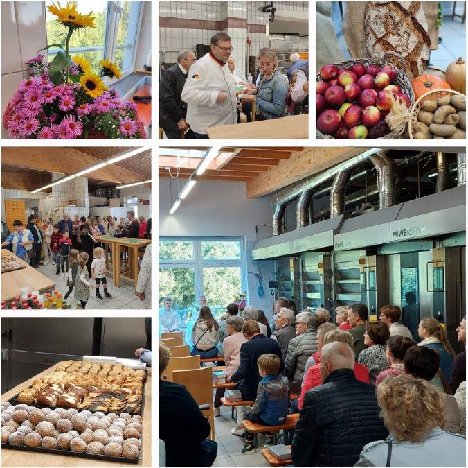 St Luzia Oberveischede Erntedankfest In Der Backstube Pastoraler