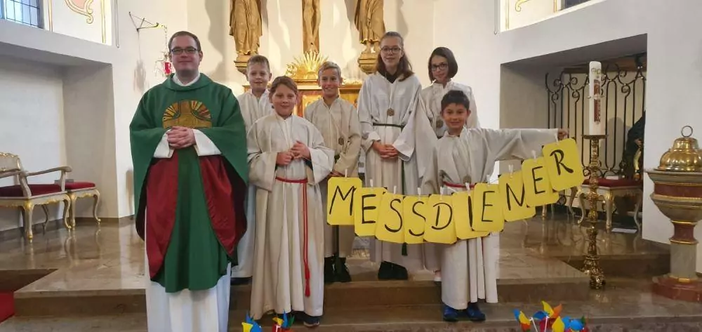 Mess­die­ner­ein­füh­rung in Neuenkleusheim
