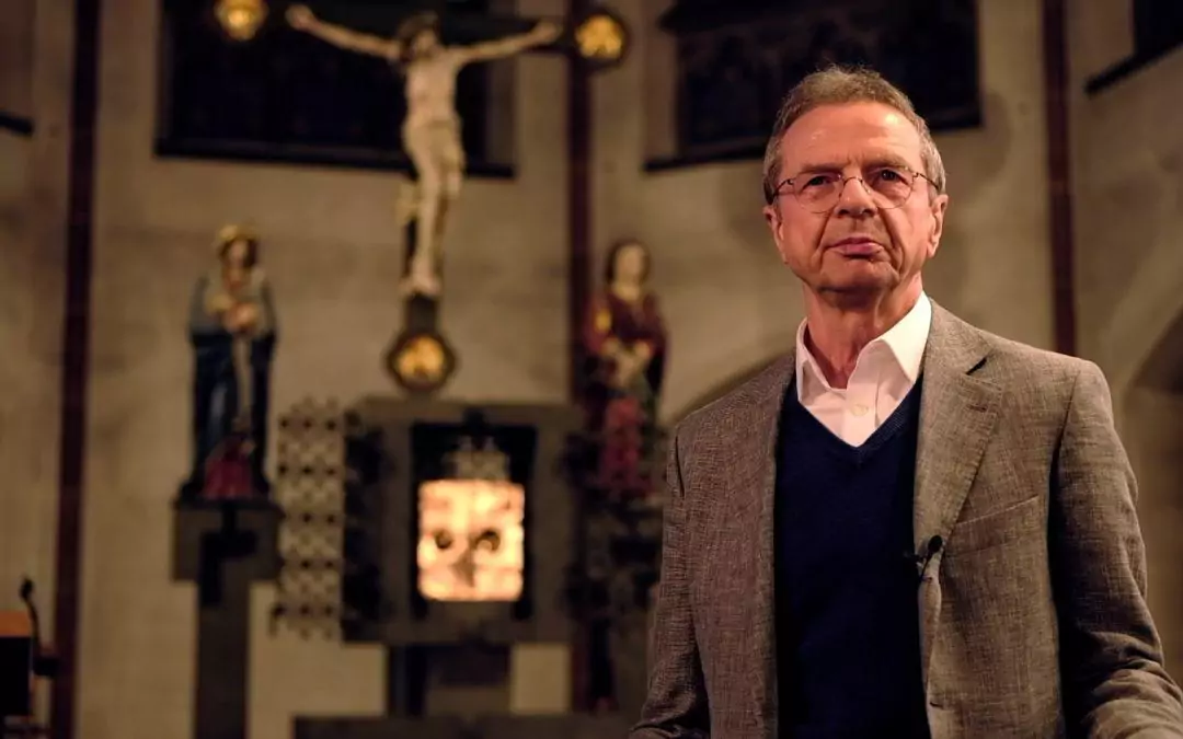 Oster­grüße von Pfarrer Clemens Stei­ling per Video