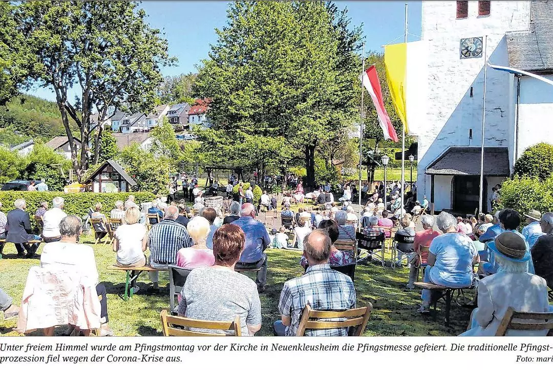 st.georg neuenekleusheim Pfingstottesdienst unter freiem Himmel aus Siegner Zeitung