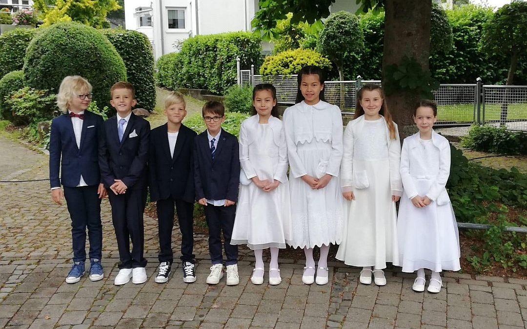 Erst­kom­mu­nion im Pastoralverbund