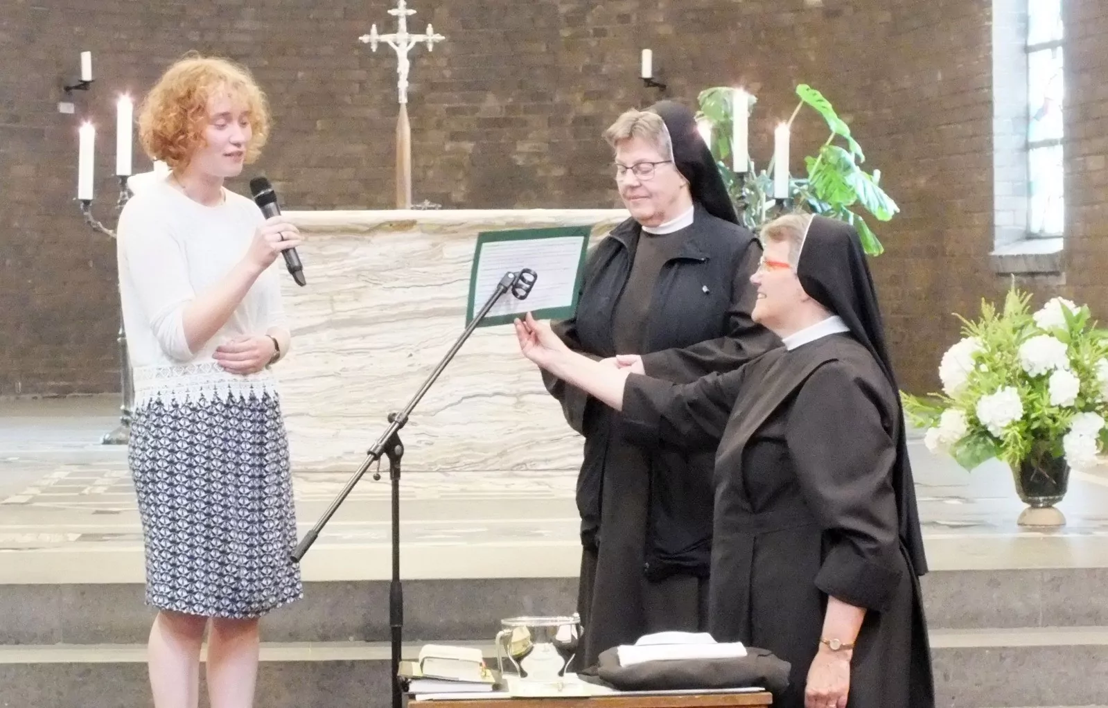 Noviziat Ainnika Schöll Bitte um Aufnahme