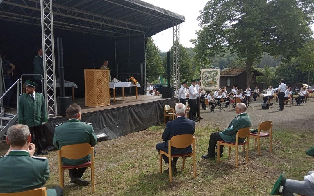 Schüt­zen­messe 2020 auf dem Rübling­hauser Schützenplatz