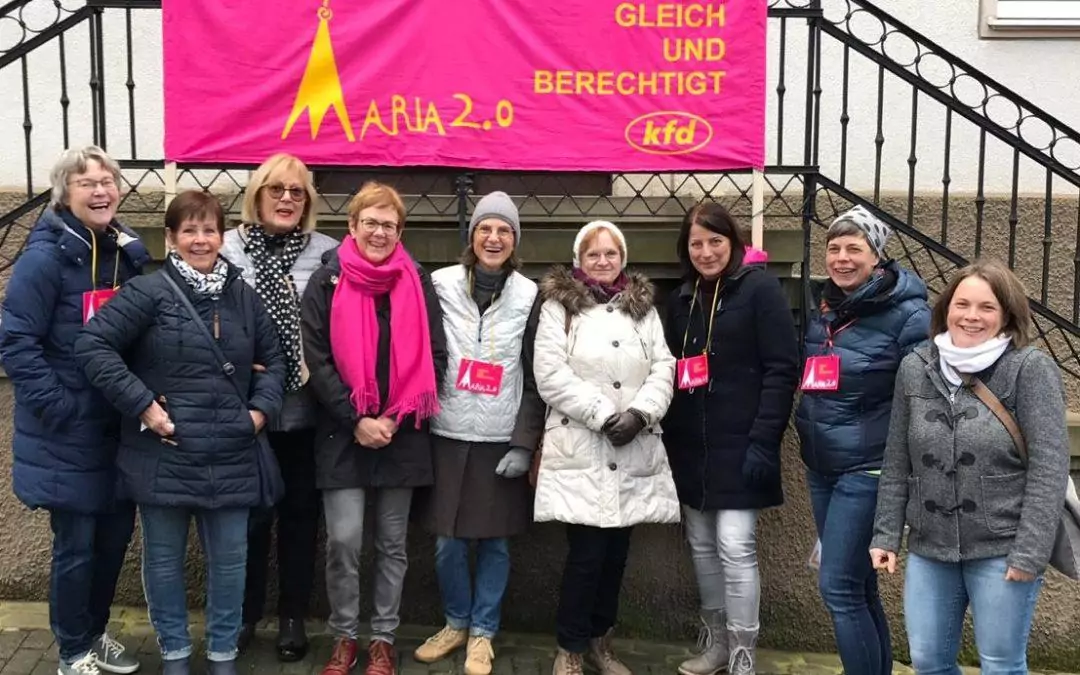 Frauen aus Olpe betei­ligen sich an der „Akti­ons­woche Maria 2.0“