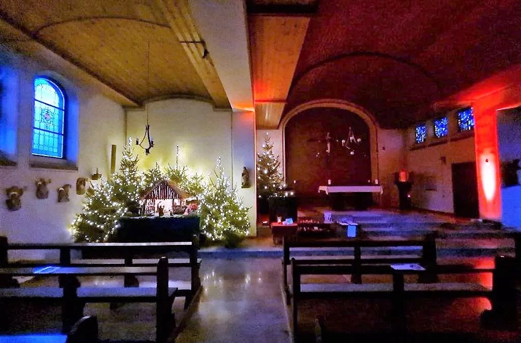 Vorbe­rei­tung für Heilig­abend und Weih­nachten in Saßmicke