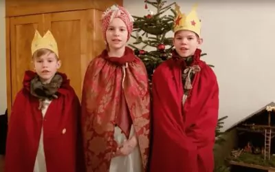 Video: Stern­sin­ger­ak­tion 2021 im Pasto­ral­ver­bund&nbsp;Olpe