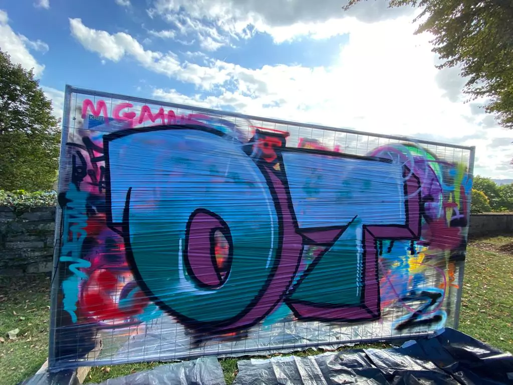 Lorenz Jäger Haus 2021 Graffittiworkshop