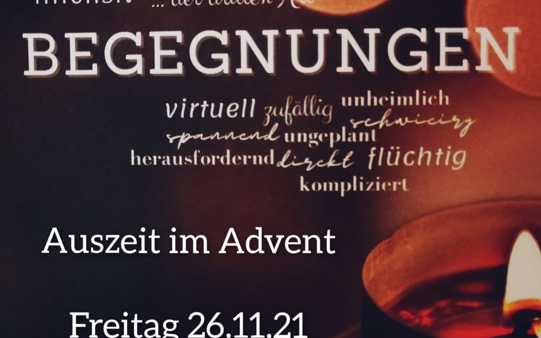 Auszeit im Advent