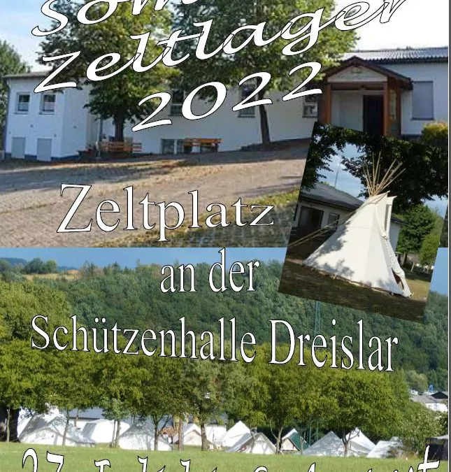 Sommer-Zelt­lager in Dreislar