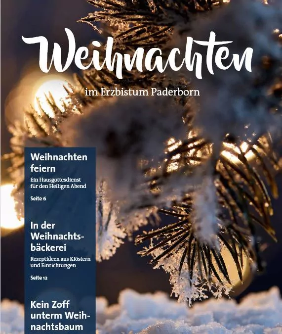 Zeitungs­bei­leger unseres Erzbis­tums zu Weih­nachten 2021