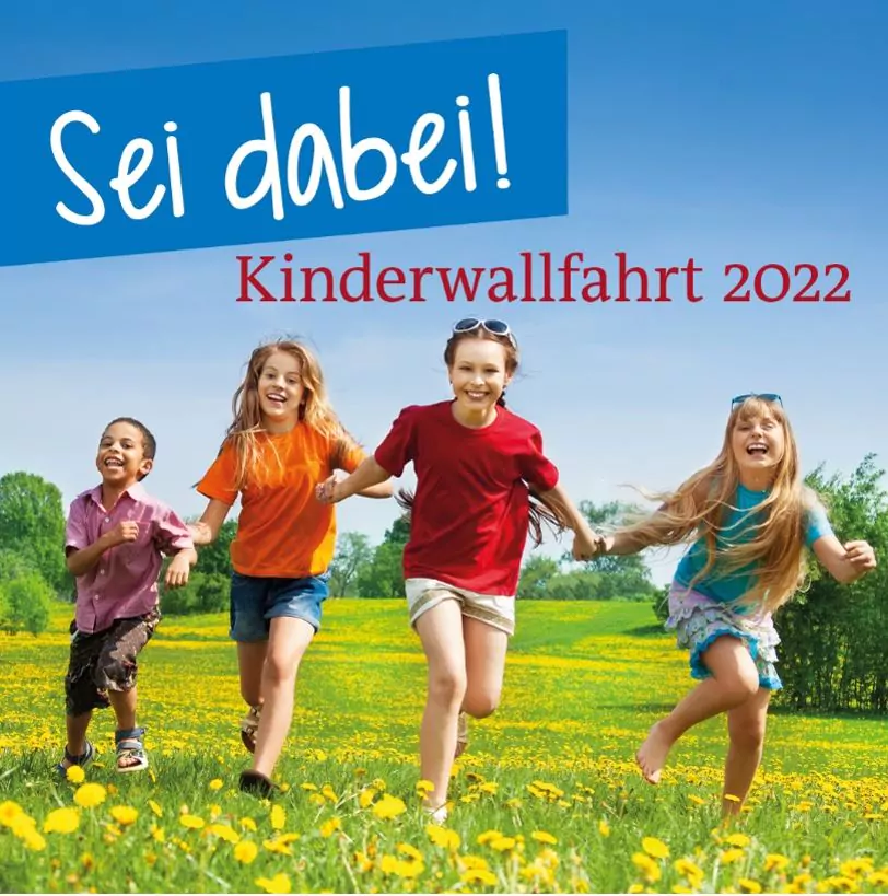 Plakat kinderwallfahrt 2022