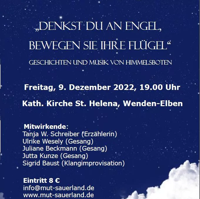 Engels­nacht Musik und Geschichten von Himmelsboten