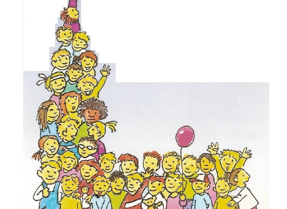 Kinder­kirche für die Pinnwand