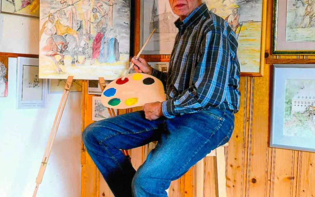 Eröff­nung der Kunst­aus­stel­lung — Leben, Passion, Tod, Aufer­ste­hung Jesu