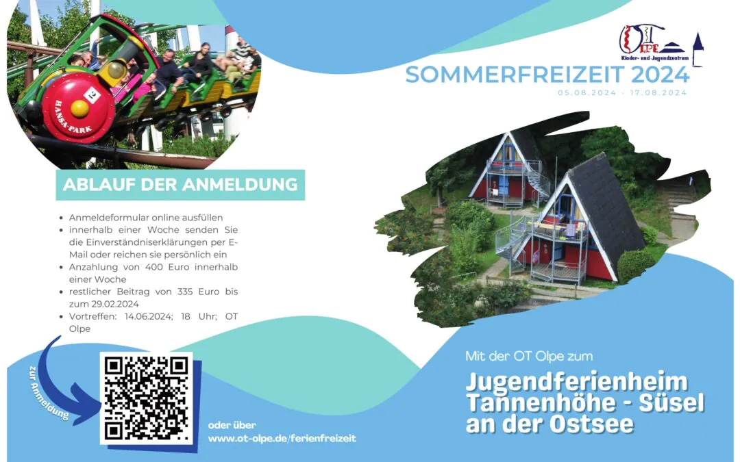 Sommer­fe­ri­en­frei­zeit des Kinder- und Jugend­zen­trums Olpe