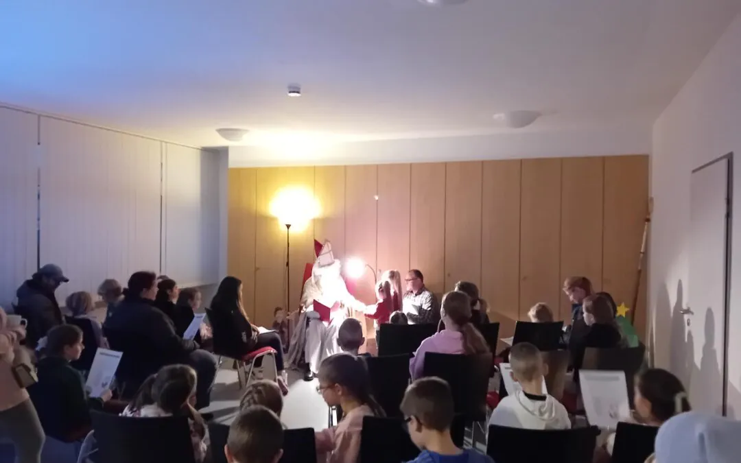 Der Niko­laus war zu Besuch