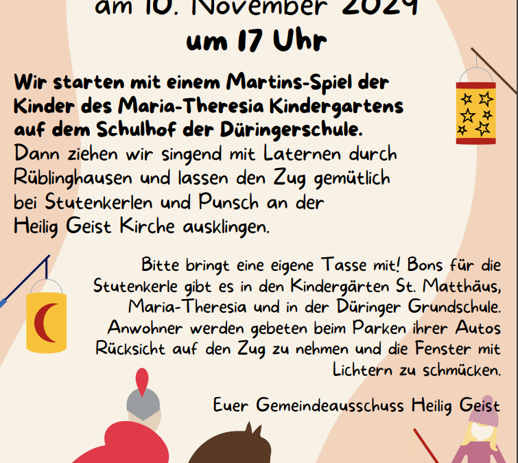 Martinszug Heilig Geist