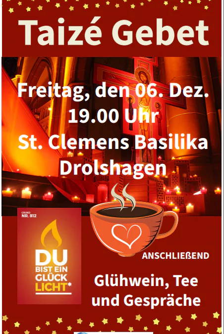 Taizé Gebet in der Basi­lika St. Clemens Drolshagen