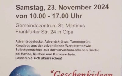 Advents-Basar der “Frauen in St. Martinus”