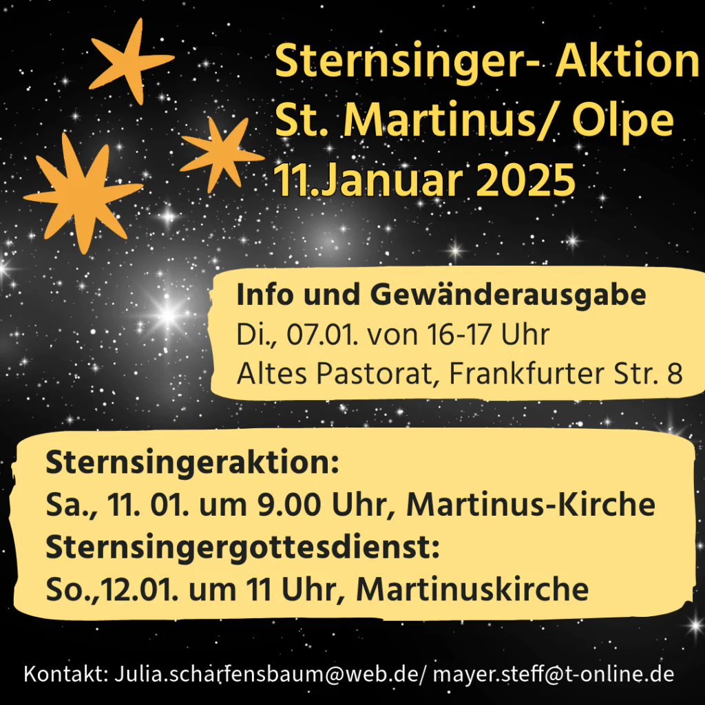 Sternsingerbrot Flyer 2025