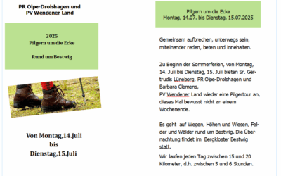 Pilgern um die Ecke