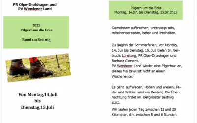 Pilgern um die Ecke