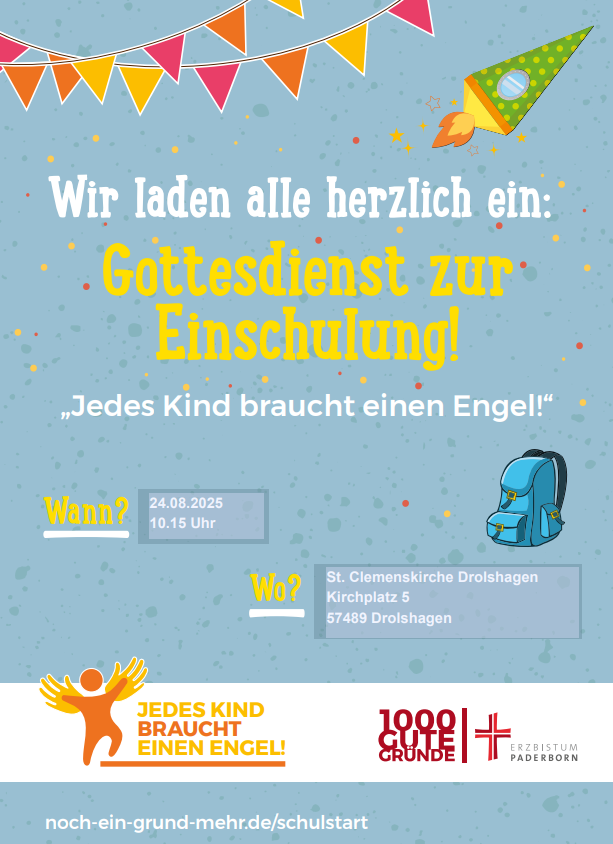 Einschulungsgottesdienst Drolshagen