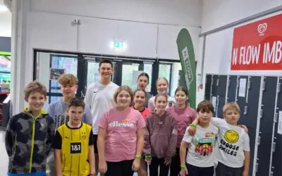 Neuenkle­us­heim: Mess­die­ner­aus­flug in die Tram­po­lin­halle NFlow (Netphen)