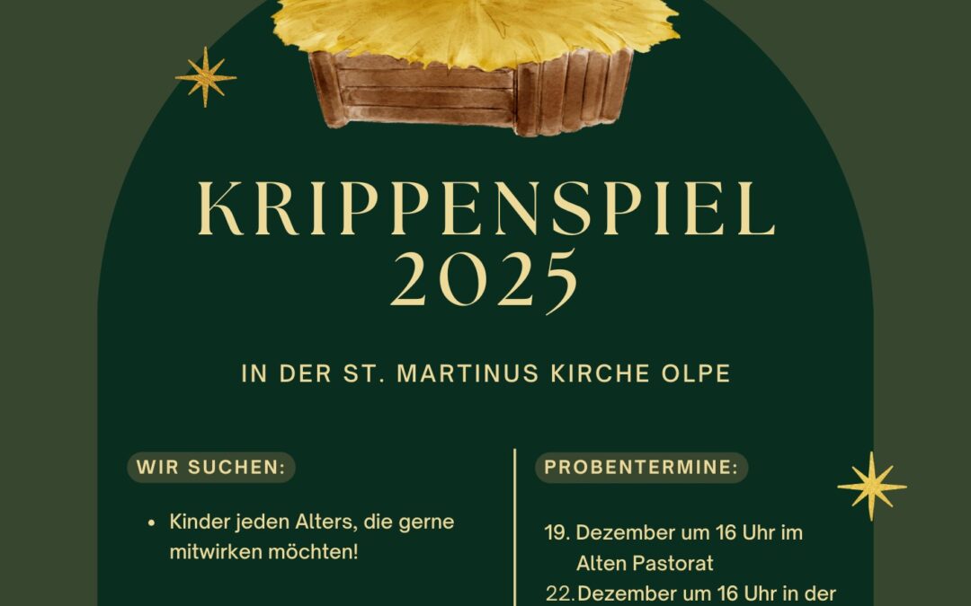 Krip­pen­spiel an Heilig Abend in St. Martinus Olpe