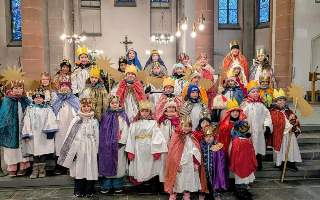 Stern­sin­ger­ak­tion 2026 in der Heilig-Geist-Gemeinde Olpe