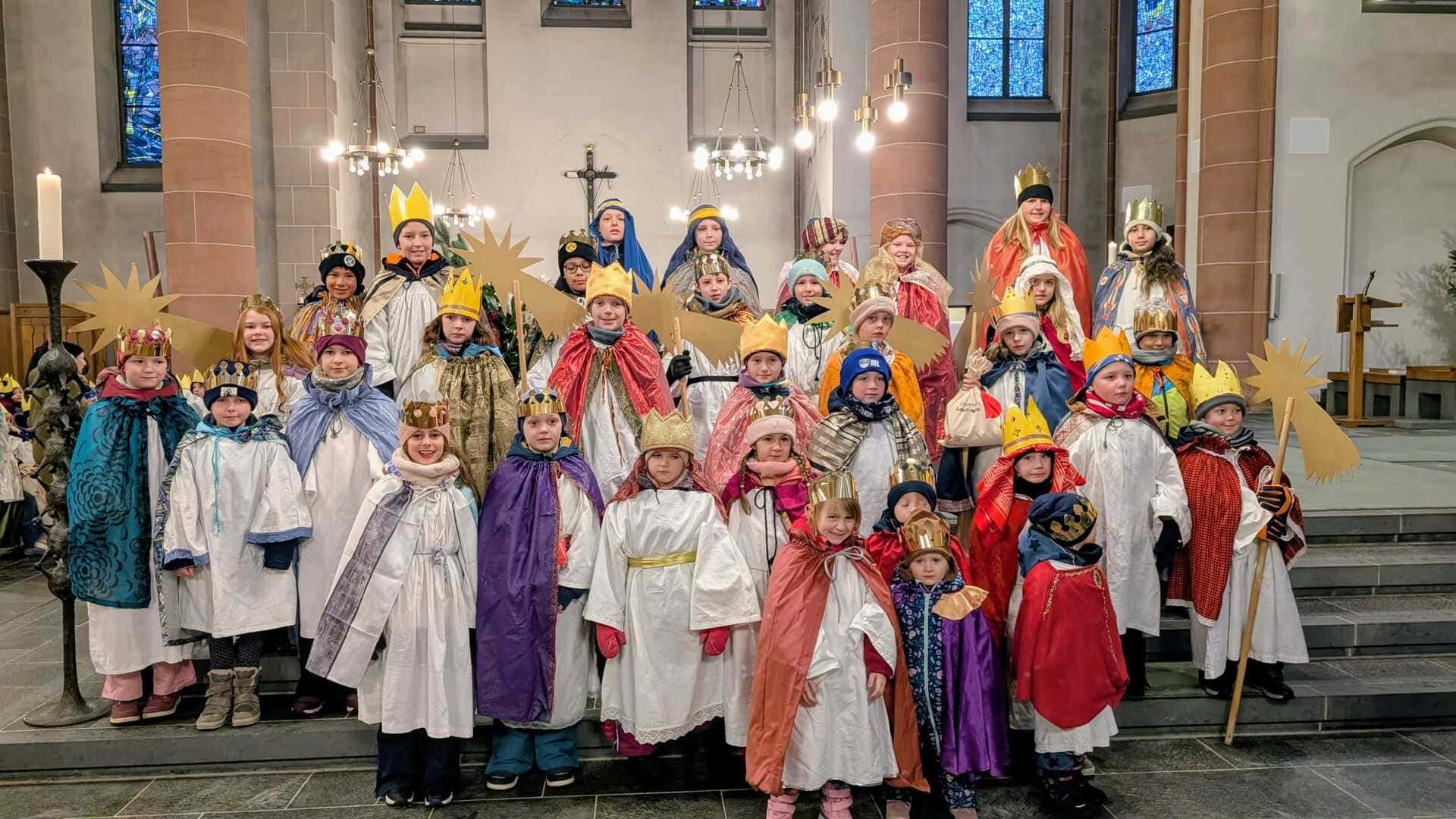 Stern­sin­ger­ak­tion 2026 in der Heilig-Geist-Gemeinde Olpe
