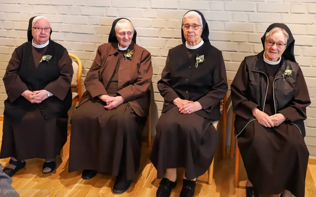 Ordens­ju­bi­läen im Mutter­haus gefeiert