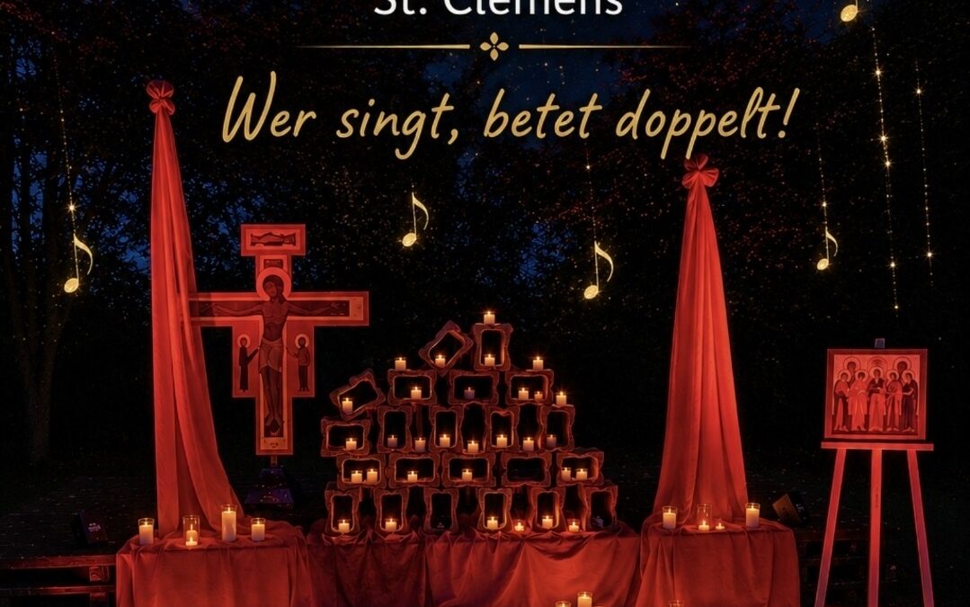 „Wer singt, betet doppelt“ – Taizé-Gebet unter freiem Himmel