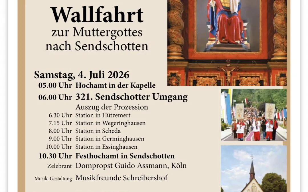 321. Send­schotter Umgang – Wall­fahrt nach Sendschotten