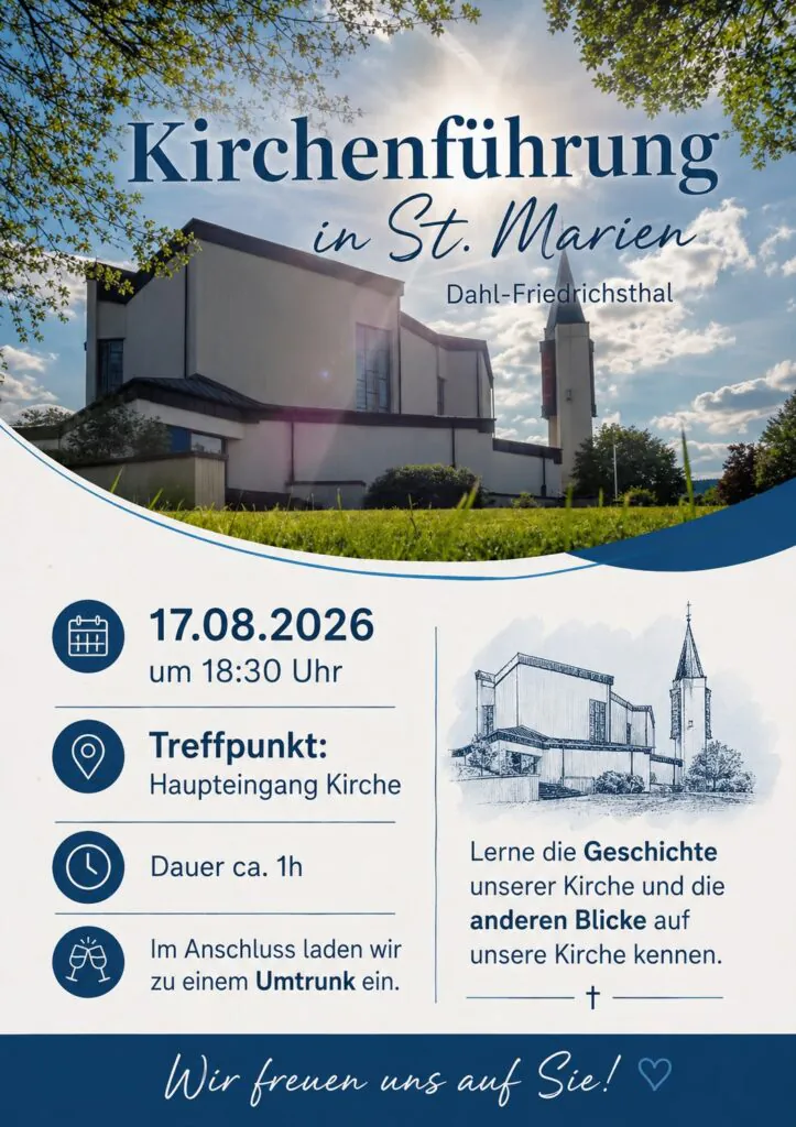 Kirchenführung in St. Marien Dahl-Friedrichsthal