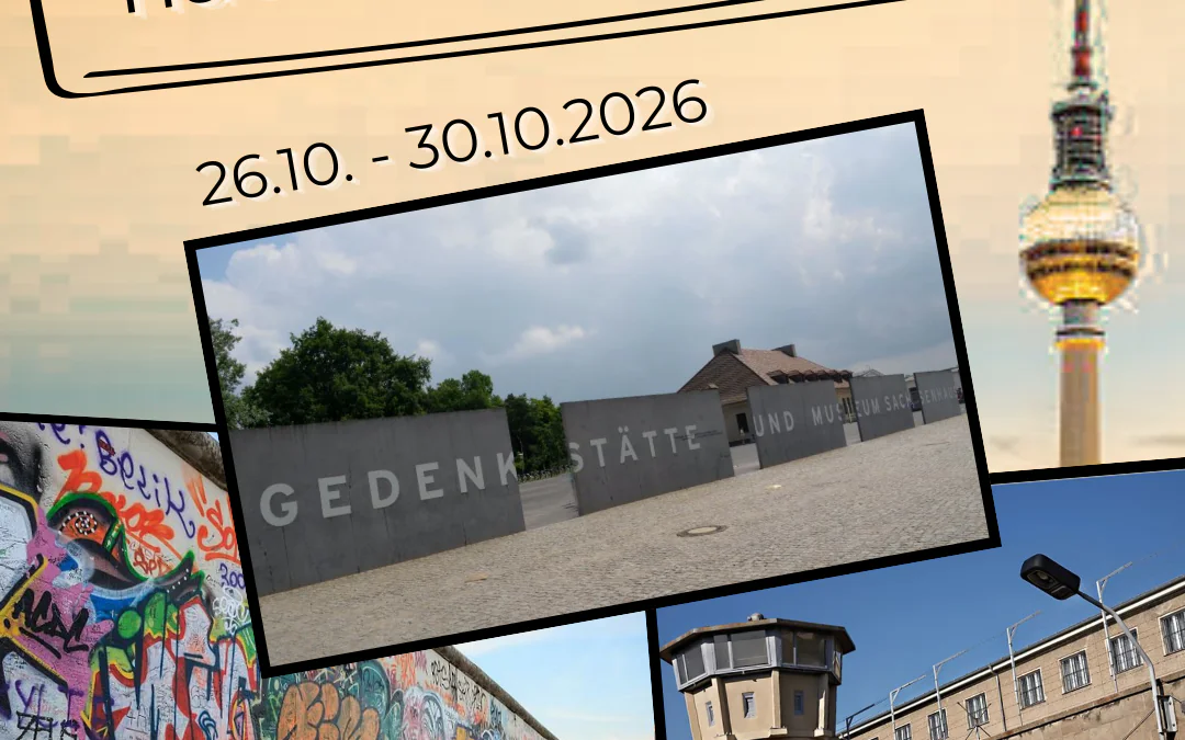 Gedenk­stät­ten­fahrt nach Berlin – Geschichte erleben statt nur darüber lesen